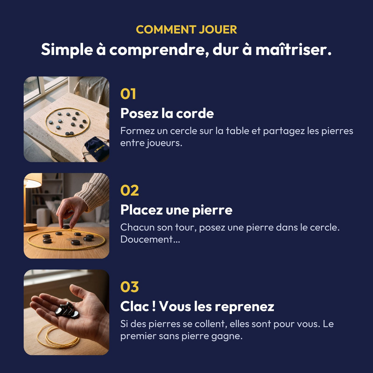 Comment jouer à Magnetik en 3 étapes